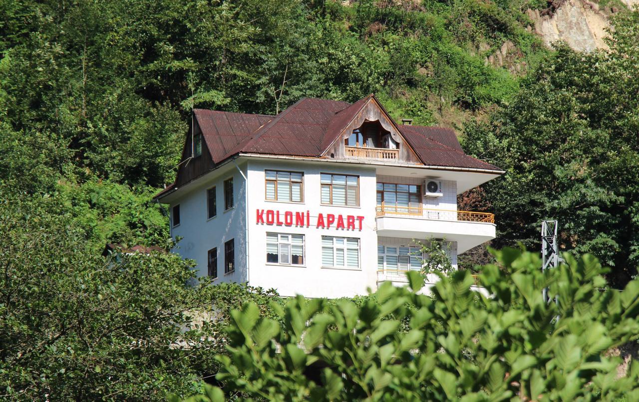 Koloni Apart Aparthotel Çamlıhemşin Buitenkant foto