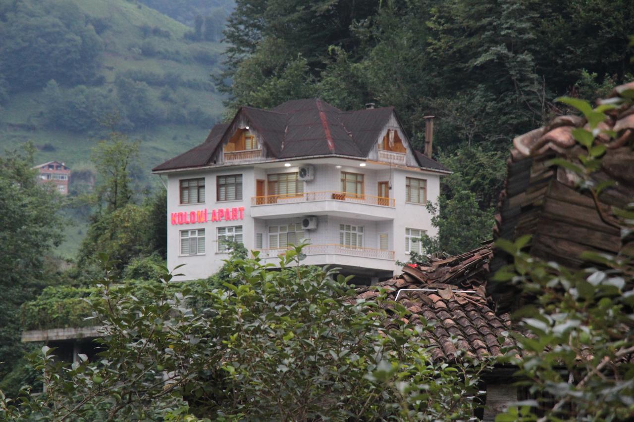 Koloni Apart Aparthotel Çamlıhemşin Buitenkant foto