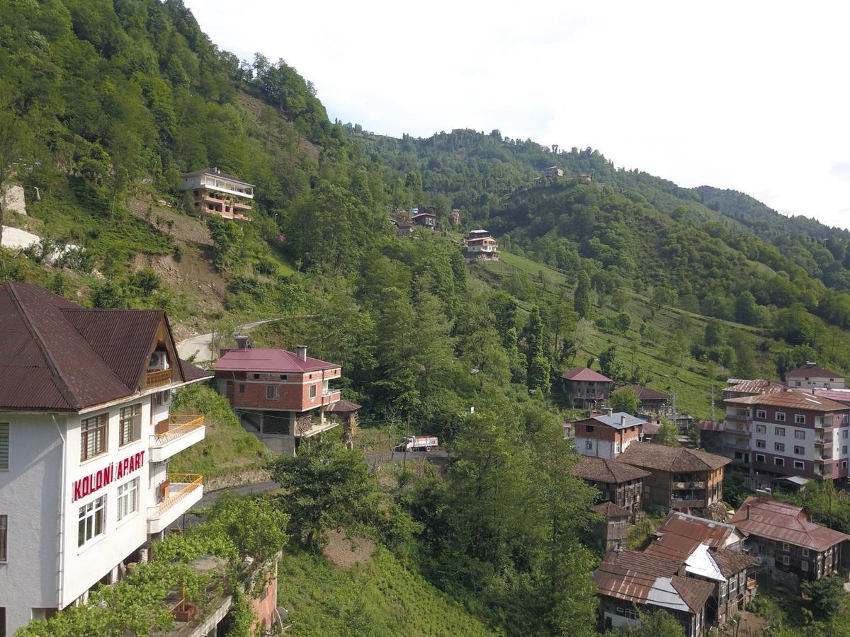 Koloni Apart Aparthotel Çamlıhemşin Buitenkant foto