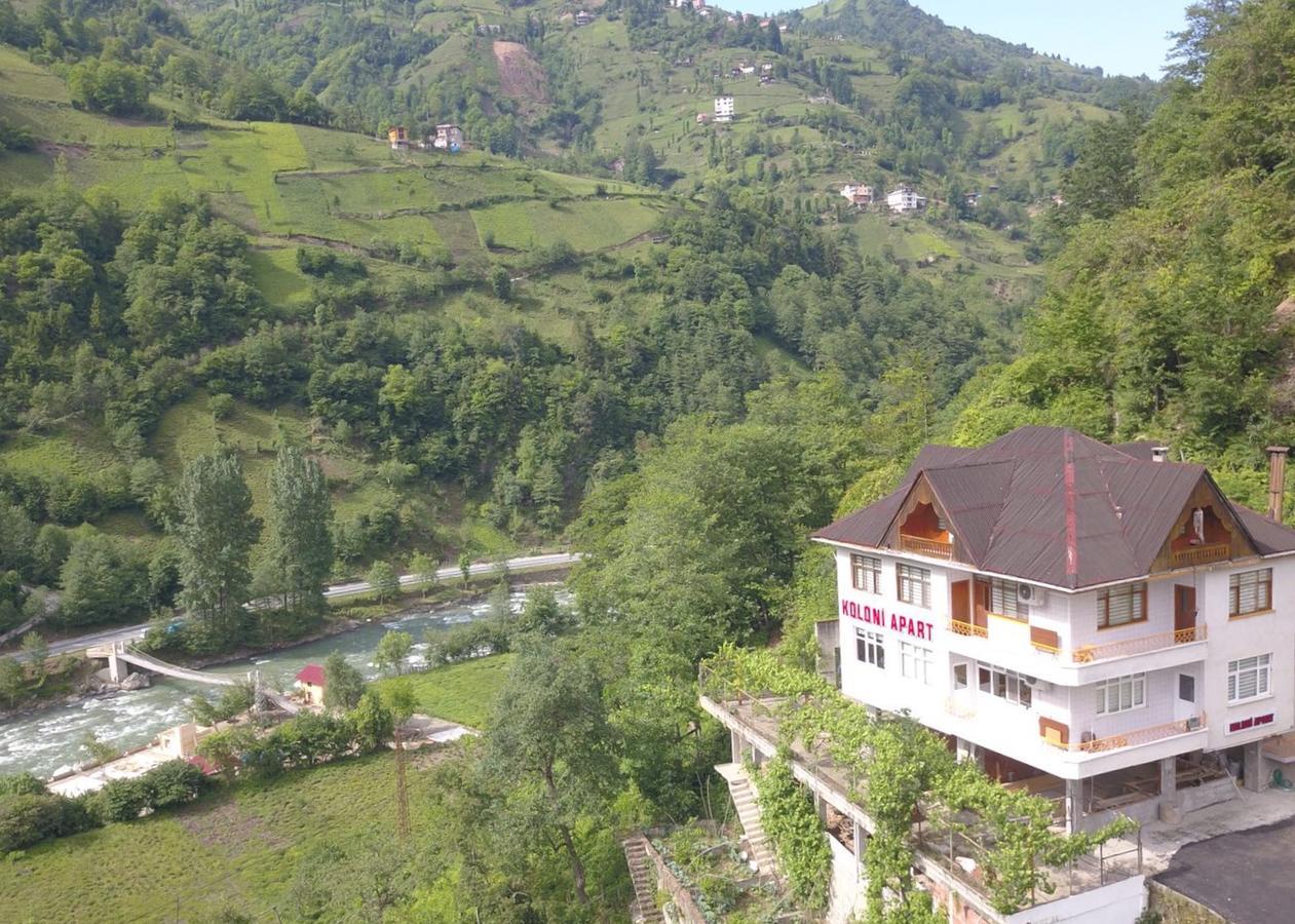 Koloni Apart Aparthotel Çamlıhemşin Buitenkant foto