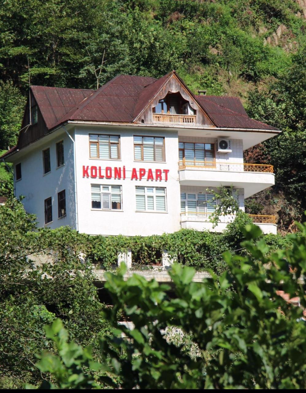 Koloni Apart Aparthotel Çamlıhemşin Buitenkant foto